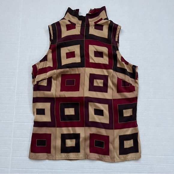 IDENTITY Silk Turtleneck Blouse - Picture 1 of 4